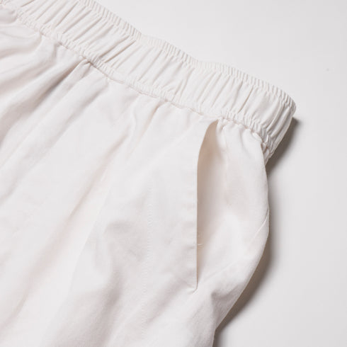 818PAM1 Off White / Graphic Printed Wide Pants - JULIUS